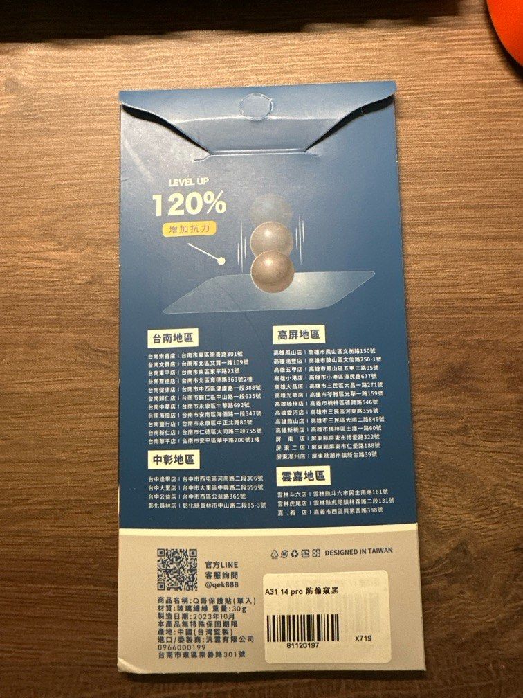 由 yangriley (刊登 ID 1382127416，圖片 2) 提交，位於 新北市 (New Taipei) 的 iphone 14pro 防窺保護貼 (類別：手機套及手機殻)，說明：。
