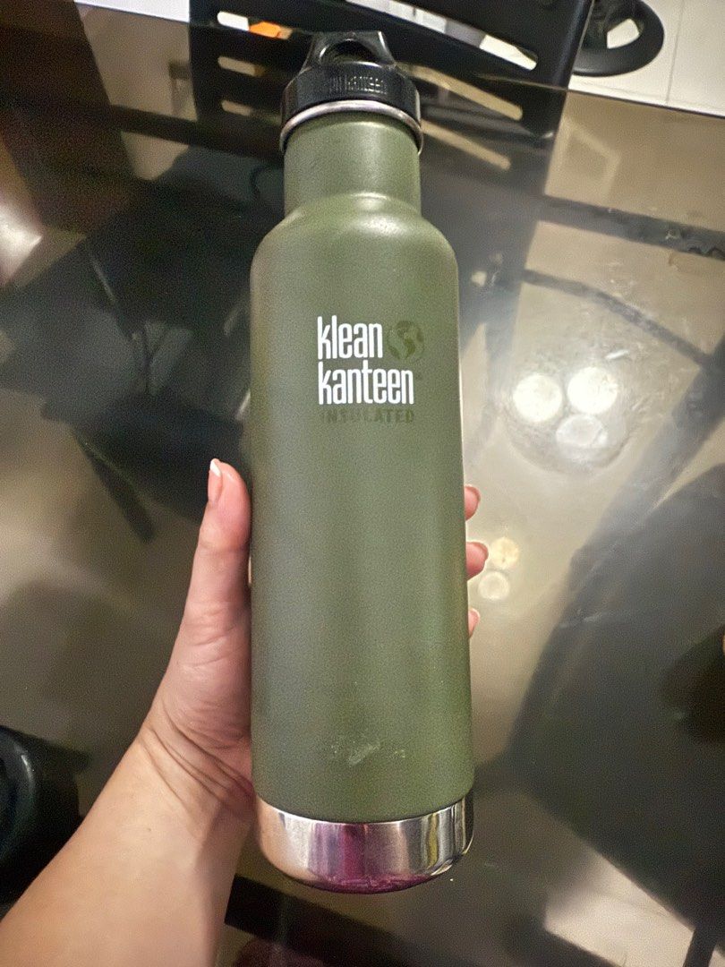 Kleen kanteen (Category: Water Bottles & Tumblers) located in Manila. Submitted by roseann02298719 (Listing ID 1382122349, Image 1). Description: Original kleen kanteen Insulated & spill proif Used 3x only Pick up sucat paranaque or Imus cavite.