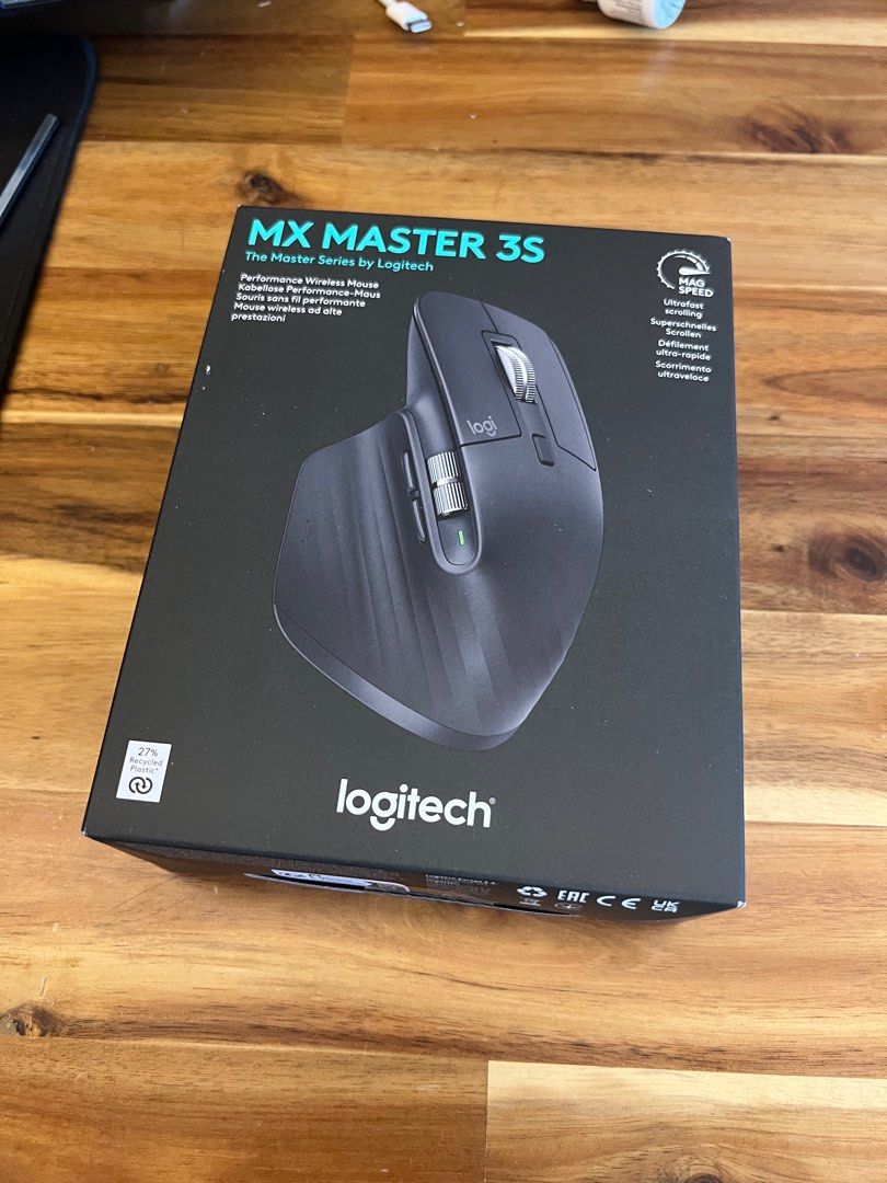 Logitech MX Master 3S Wireless Mouse - Black