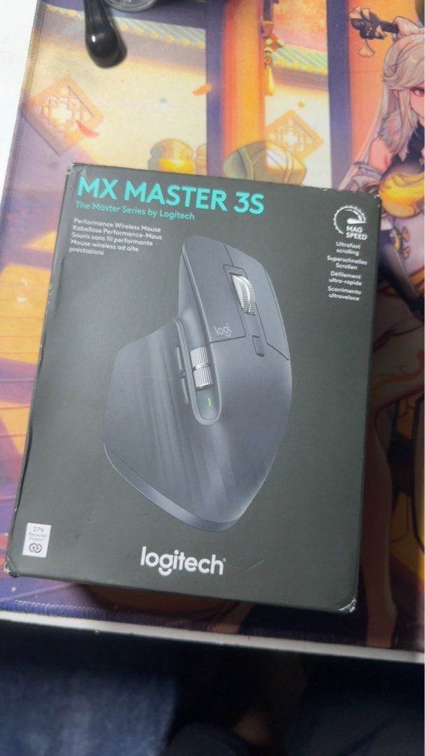 New with sealed,Logitech MX Master 3S Wireless Mouse