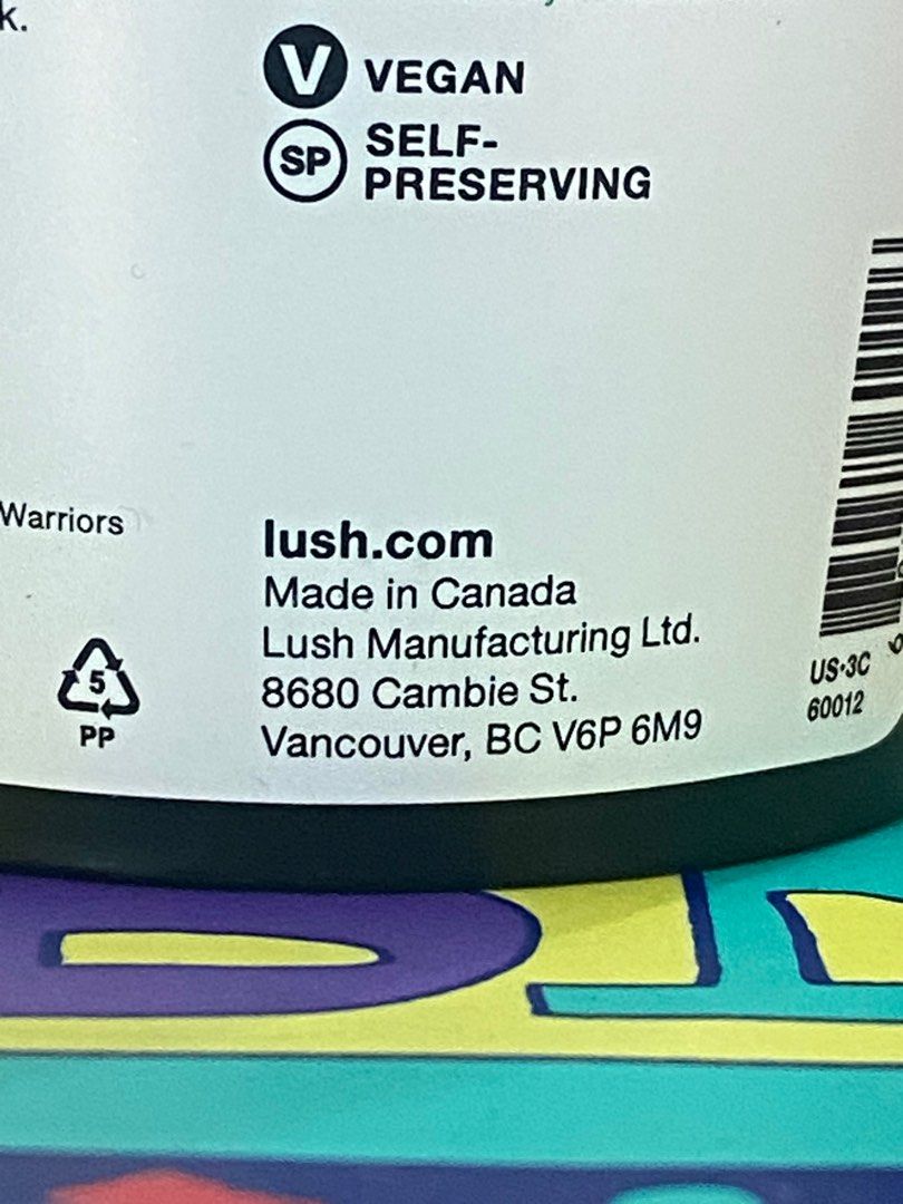 LUSH COSMETICS TINGLE HODY CONDITIONER 210G (Category: Bath) located in Pasay City. Submitted by trendystash (Listing ID 1382124436, Image 3). Description: Brand new Made in Canada .