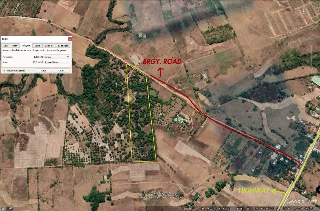Mango Farm Lot (Category: Lot) located in Cainta. Submitted by STRNGRPBLCPH (Listing ID 1382223612, Image 2). Description: hectares Mango Farm Lot located in Jones, Isabela For Sale. Price: 250 per sqm 5 Titles Lot area approx 50,000sqm From back to front 13,206sqm 12,651sqm 5,784sqm 8,911sqm 8,709sqm (frontage 146.57m) Agricultural Land Titled (tax updated) Direct Owner Along Cemented Brgy Road leading to property. Full of Mango fruit bearing 20