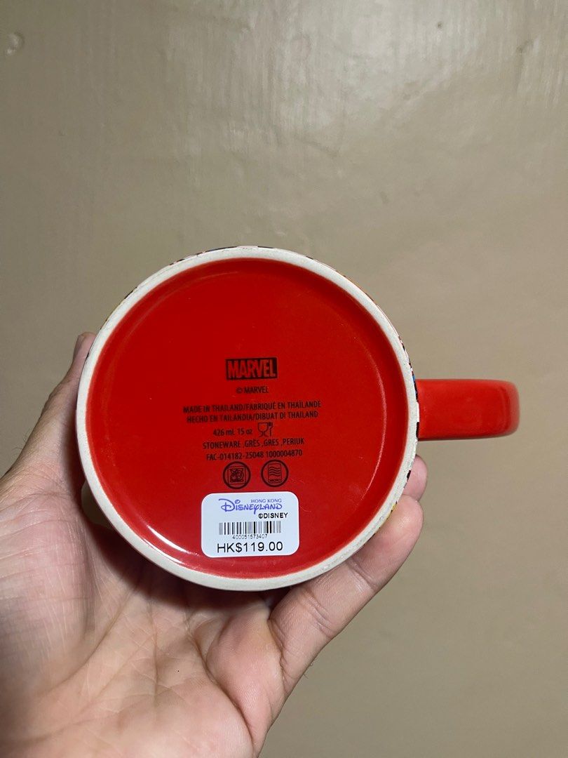 Marvel Comics Mug (Category: Other Kitchenware & Tableware) located in Quezon City. Submitted by micoshoppe (Listing ID 1382167948, Image 2). Description: Galing disneyland pwede pang gift.