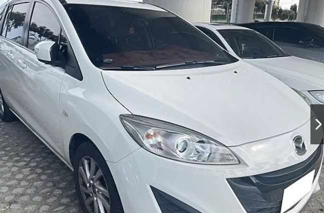 由 zhayan4832130 (刊登 ID 1382113600，圖片 1) 提交，位於 台北市 (Taipei) 的 Mazda 5 2014款 白色 (類別：汽車出售)，說明：✯廠牌車款▸ Mazda 5 ✯年份▸ 2014 ✯實際里程▸ 110000 ✯引擎燃料▸ 汽油 ✯變速系統▸手自排 ✯驅動方式▸ 2WD ✯乘客數▸5門7座 ✯顏色▸ 白色 ✦專業鑑定✦合格認證 ✦檢定報告一覽無遺 X泡水車X事故車X兇車X接合車 ✔可配合萊因鑑定 五大保證 ✔非重大事故／非來路不明／產權清楚 ✔非泡水車 ✔非接合車（車體結構完整） ✔非營業用計程車 ✔無引擎變造無車身變造 ✔可分期✔可貸款✔配合多間銀行 ✦條件良好利率僅3%-4% ✦可全額貸讓您買好車無負擔 ♕歡迎私訊咨詢預約賞車☎ ▪️營業日期：周一至周日 ▫️營業時間：10:00-18:00 ✎提醒您：看車最晚請提前1天預約 避免您白跑一趟ღ ✉聯絡專員：黃小姐 ☎聯絡電話：0906070155 ✉𝔩𝔦𝔫𝔢:𝖗𝖚𝖇𝖞�