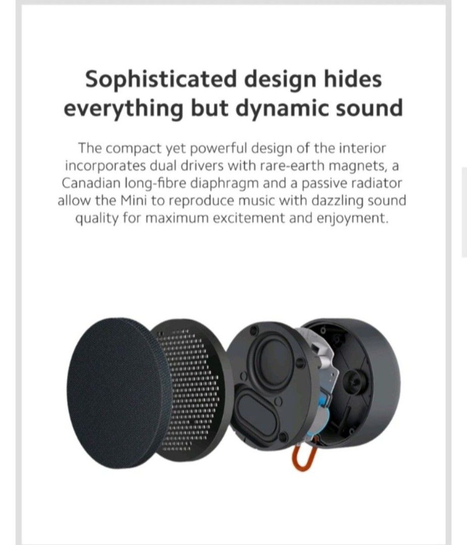 Mi Portable Bluetooth Speaker63211861723651112