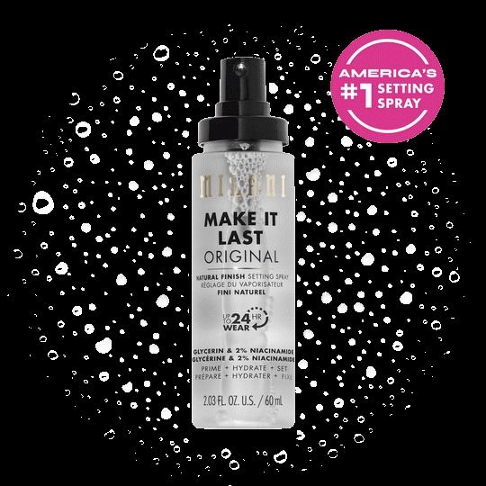 MILANI MAKE IT LAST SETTING SPRAY (Category: Makeup) located in Manila. Submitted by juanashopbies_ph (Listing ID 1382274467, Image 2). Description: MILANI MAKE IT LAST SETTING SPRAY (ORIGINAL and MATTE) - 60ml 799 Spray, then slay! This long-wearing primer and setting spray from our Make it Last line will lock in your makeup to make touch-ups a thing of the past. Simply spray to freshly applied makeup to make it last all day ... and all night, t