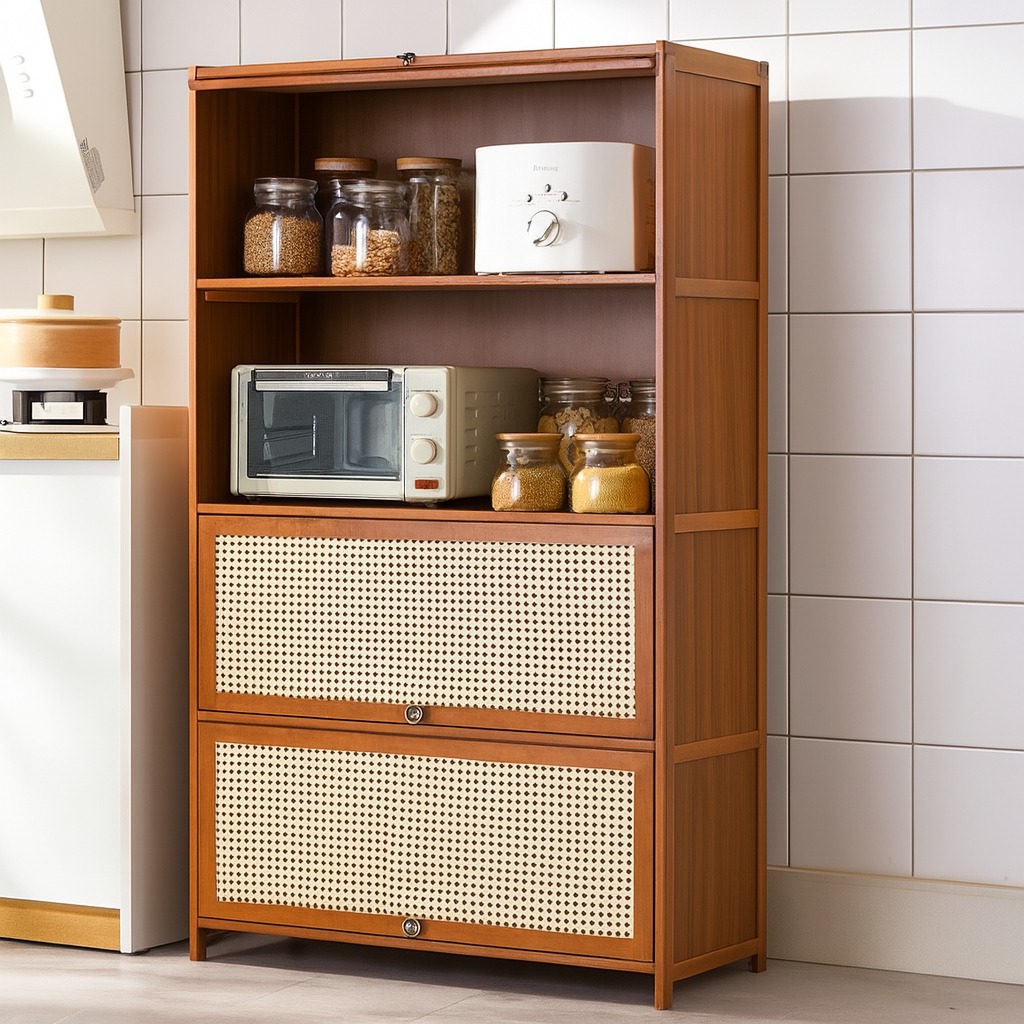 Multi Layer Kitchen Cabinet | Kitchen Storage Shelf Rack | Storage ...