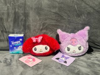New Japanese version My Melody & Kuromi Angels and Little Devils Series Loose Paper Pack with Clips64225028695937110
