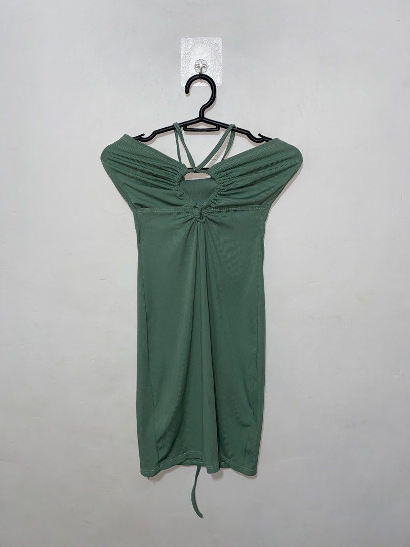 Nakd Clothing Knitted Dresses (Category: Dresses) located in Manila. Submitted by declutterwithbei (Listing ID 1382230350, Image 2). Description: ✨ Take both for ₱150 ✨ Used for gatherings/fam events ✨ Colors: Teal Green and White ✨ Fits XS-S ✨ RFS: don’t need; decluttering.