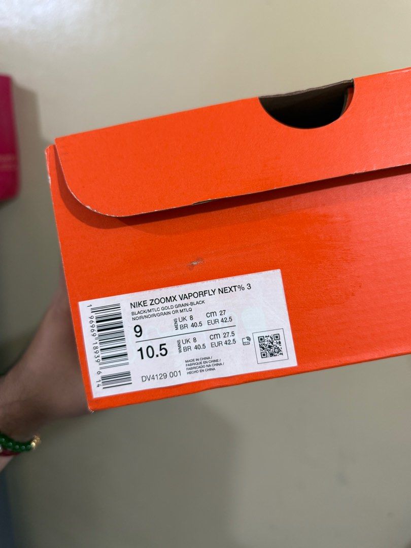 Nike ZoomX Vaporfly Nex% 3 (Category: Sneakers) located in Hagunoy. Submitted by jameselsamae (Listing ID 1382122365, Image 1). Description: Slightly Negotiable. Hindi na kasi nakakagamit, less than 50KM RFS: switched to Asics Novablast.