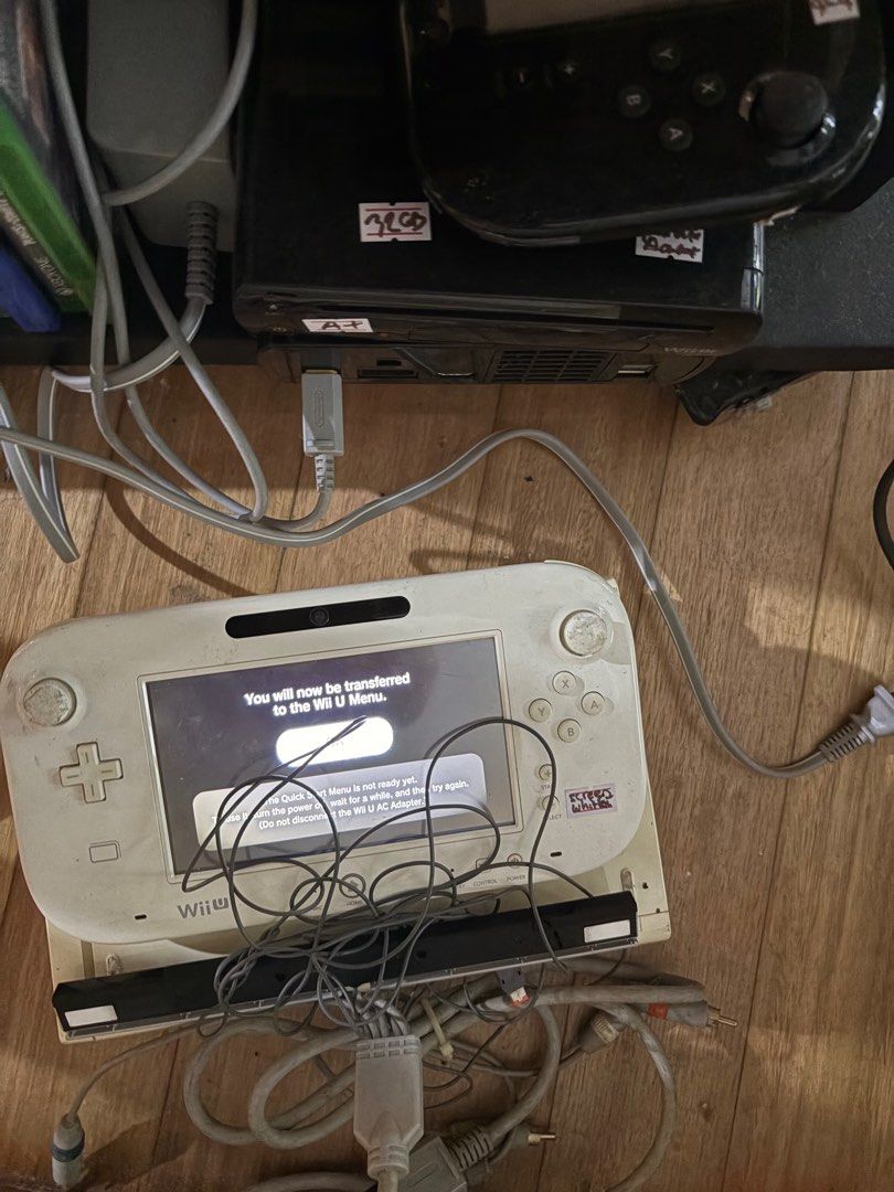 Wii U Not Used Nintendo Wii U Console White, Video Gaming