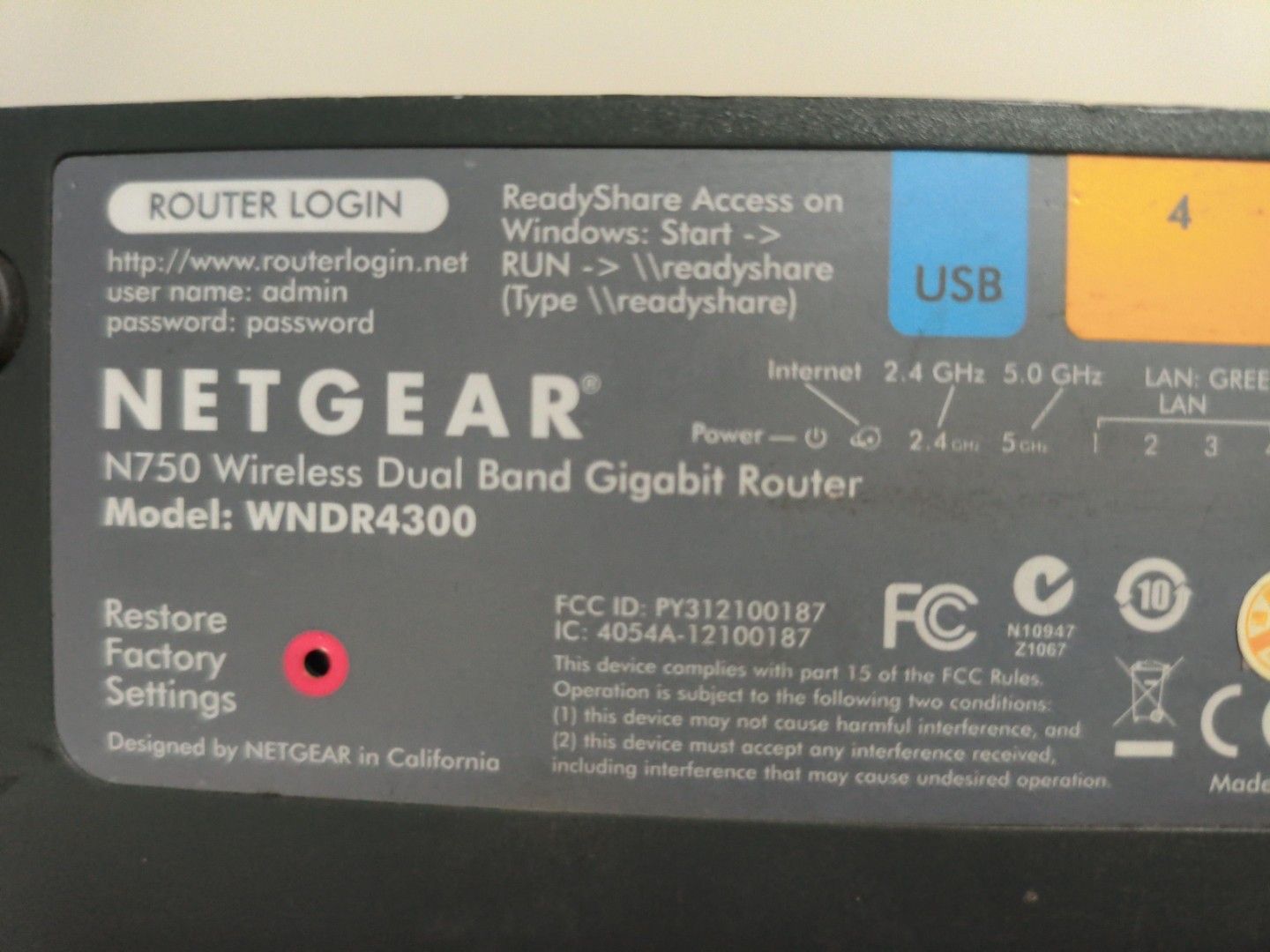 OpenWRT Netgear WNDR4300 N750 Wireless Router63149093315331112