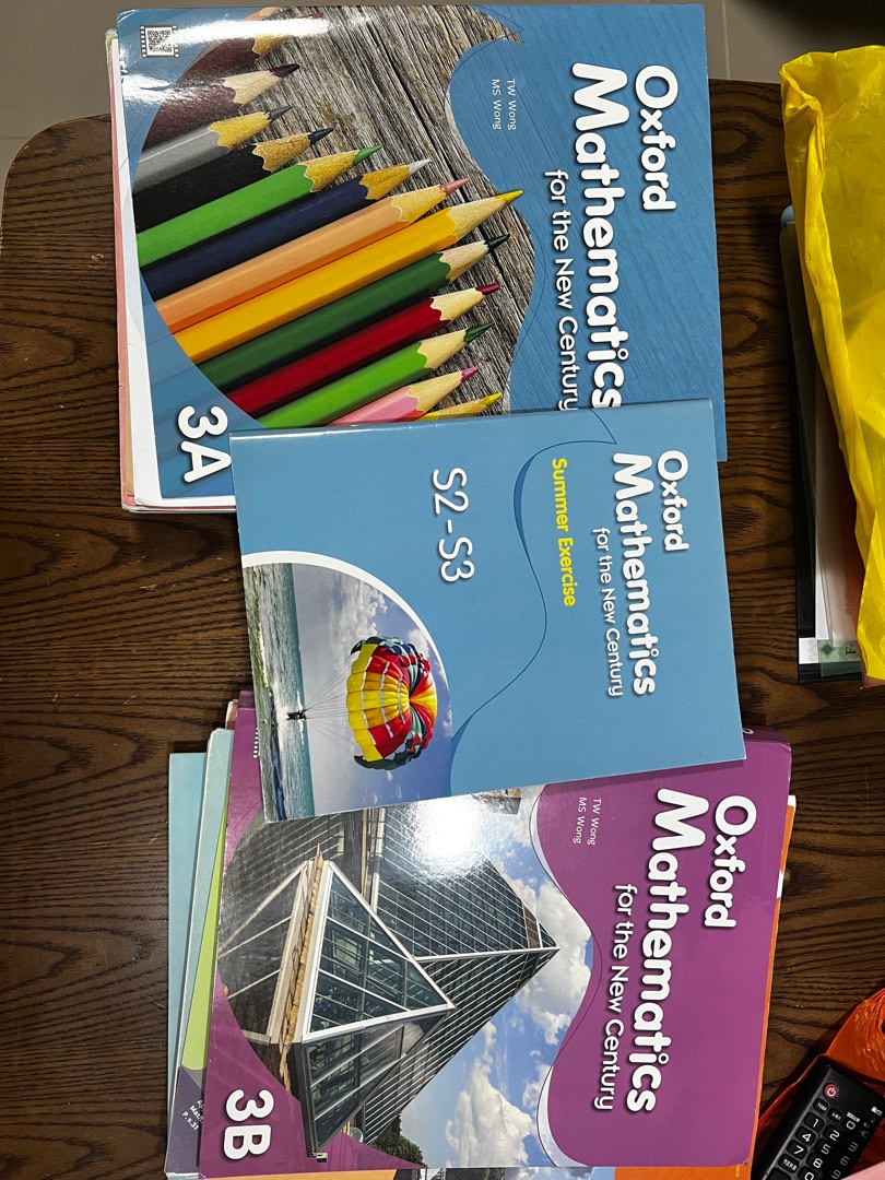 Oxford Mathematics for the New Century 3A&3B, 興趣及遊戲, 書本 & 文具, 教科書 ...