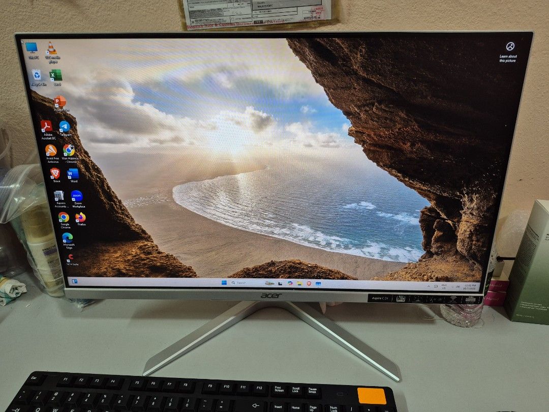 Desktop Computer Besar PC AIO Intel 8th Gen, Computers & Tech, Desktops on Carousell