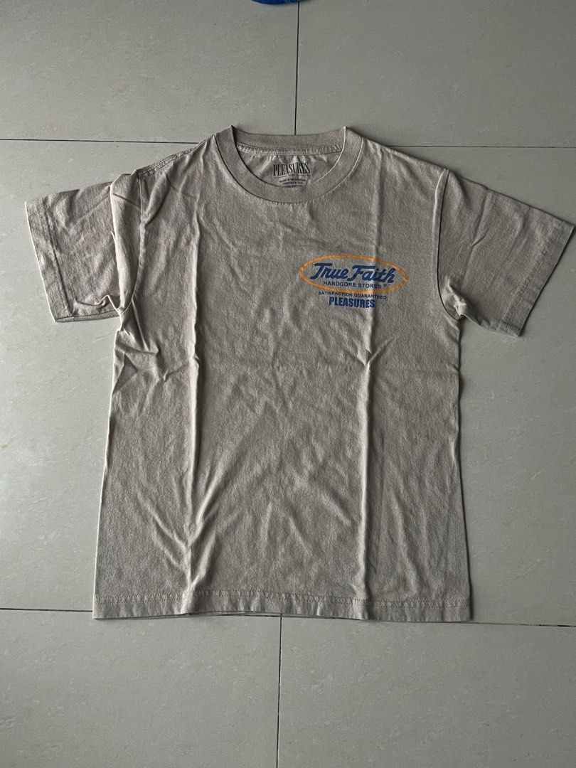 Pleasures True Faith Hardcorestore Concept Tshirt (Category: Tshirts & Polo Shirts ) located in Dasmarinas. Submitted by graceeeeeeeee (Listing ID 1382155207, Image 2). Description: small decluttering orig price 2800.