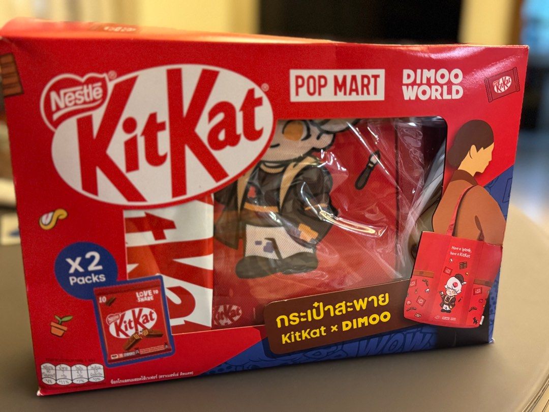 DIMOO x KitKat POP MART トートバッグ タイ限定 7-Eleven - 🎉 CALLING ALL POP MART FANS 🎉 Say hello to the