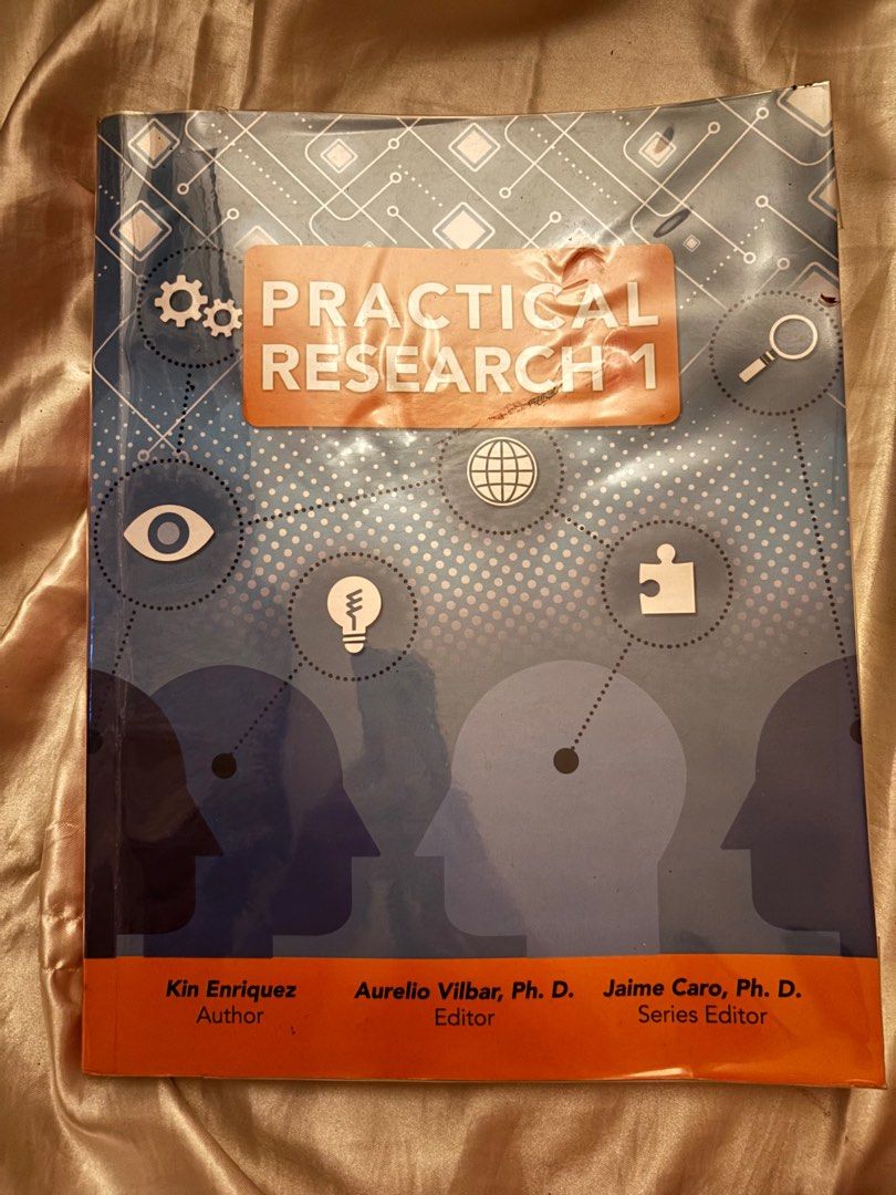Practical research 1 (Category: Textbooks) located in Muntinlupa City. Submitted by aoki29 (Listing ID 1382212819, Image 1). Description: selling my shs—humss books 📚 most of the books are likely new but some have highlights, answers, and written initials at the bottom you can msg me for more pics. 🩷 .