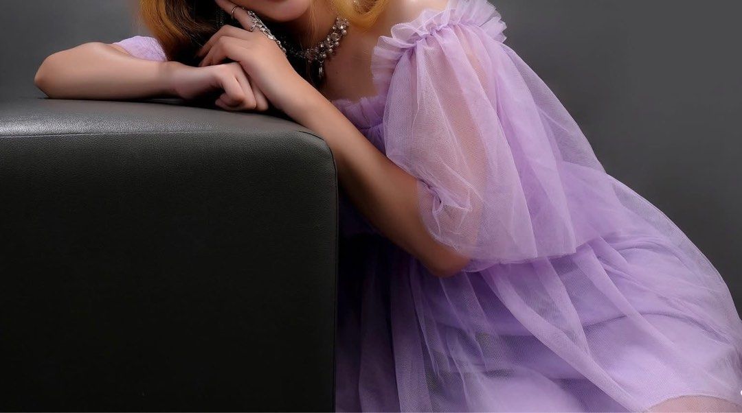 Purple Off Shoulder Dress (Category: Dresses) located in Bulacan. Submitted by jpstore08 (Listing ID 1382137924, Image 2). Description: 2nd pic is when worn Dress for adults Fit Small to Medium Fairy dress Ginamit ko lng pang photoshoot nung bday ko Akala ng photographer model ng cosmetics dhl sa dress As good as new Buy 3 Items get 5% OFF Delivery fee shouldered by the buyer Location of seller: Marilao, South Caloocan or SM Sucat(+P80) P80 via J