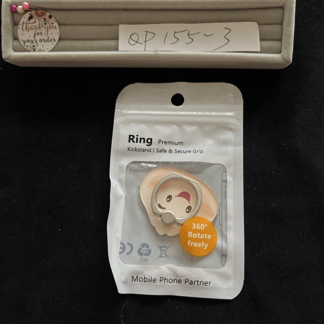 由 apple3054 (刊登 ID 1382223112，圖片 1) 提交，位於 嘉義市 (Chiayi City) 的 包子造型手機指環扣@qp155-3 (類別：其他)，說明：包子造型手機指環扣@qp155-3。