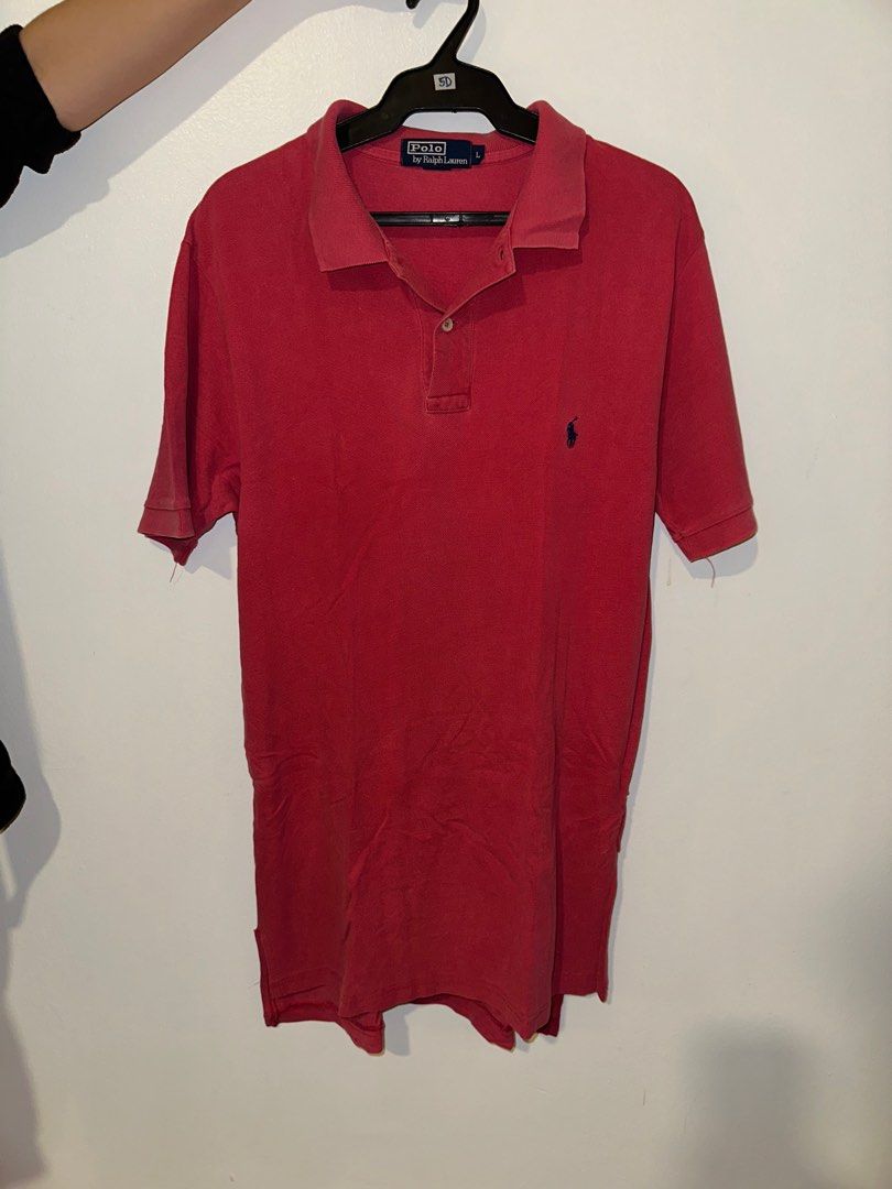 Ralph Lauren Polo Shirt (Red) (Category: Tshirts & Polo Shirts ) located in Muntinlupa City. Submitted by joaquinmarcos (Listing ID 1382253342, Image 1). Description: Authentic RL Polo shirt. Pretty used Large on Tag, will fit XL Color is still perfect No other flaws.