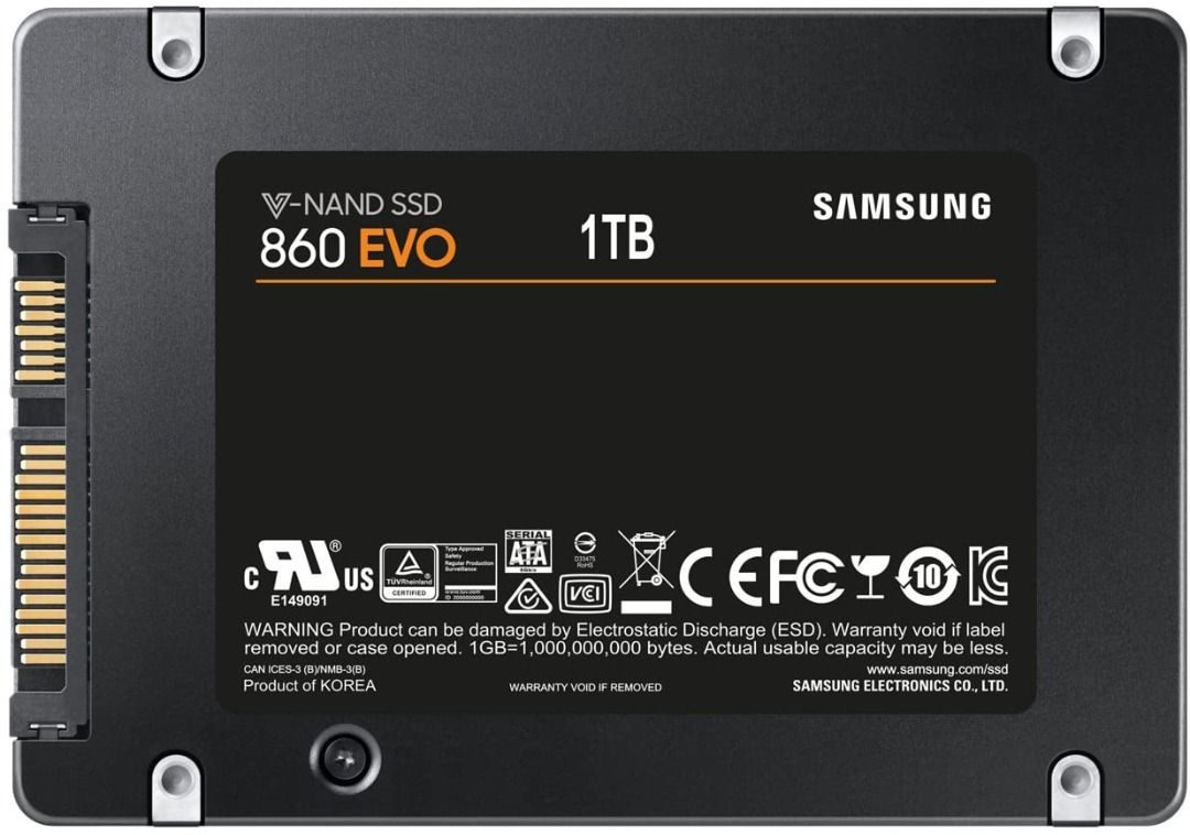 Samsung 860 EVO SSD 1TB63165668438401113