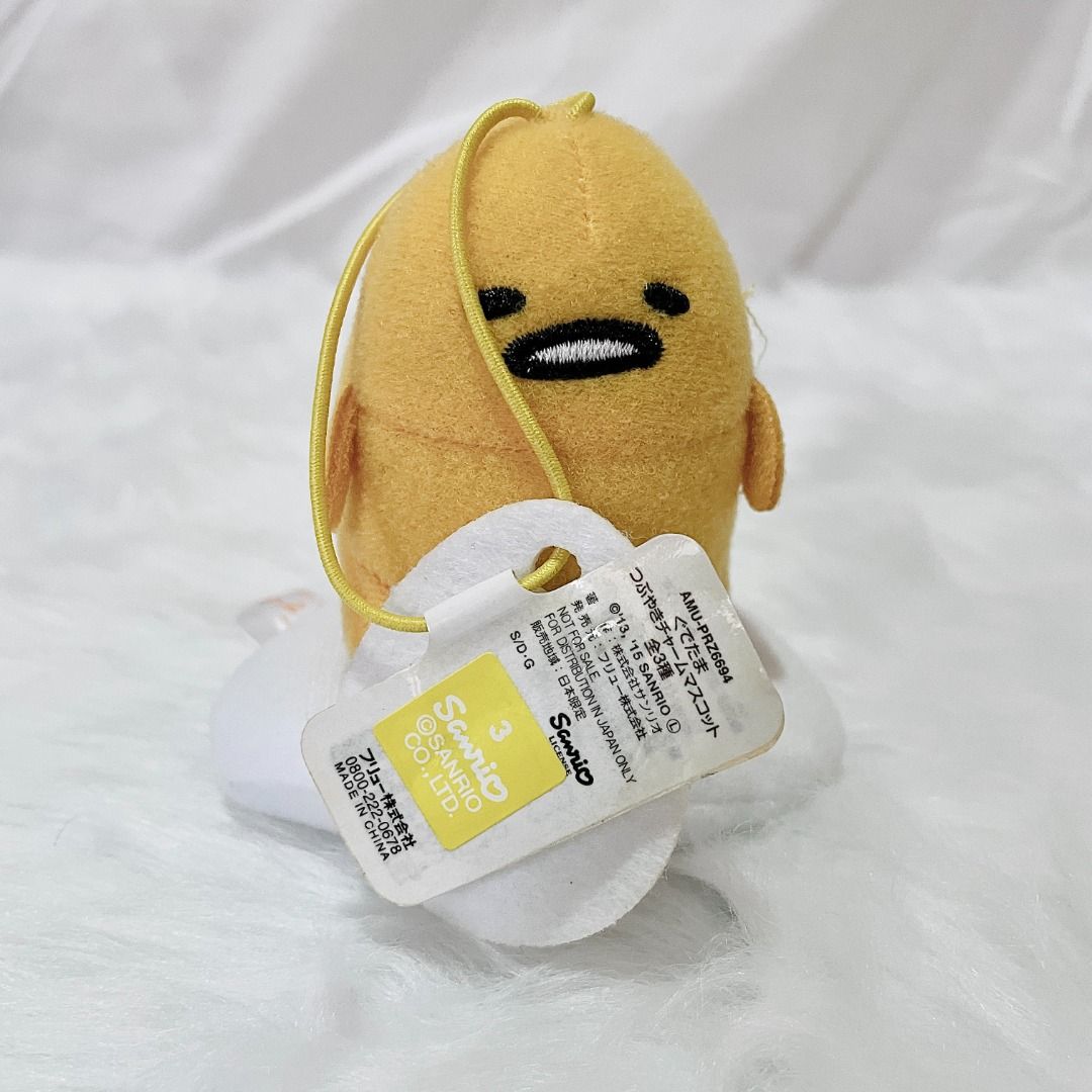 Sanrio Gudetama Small Plush Charm (Category: Plushies & Soft Toys) located in San Pedro. Submitted by jeruri (Listing ID 1382237405, Image 2). Description: .