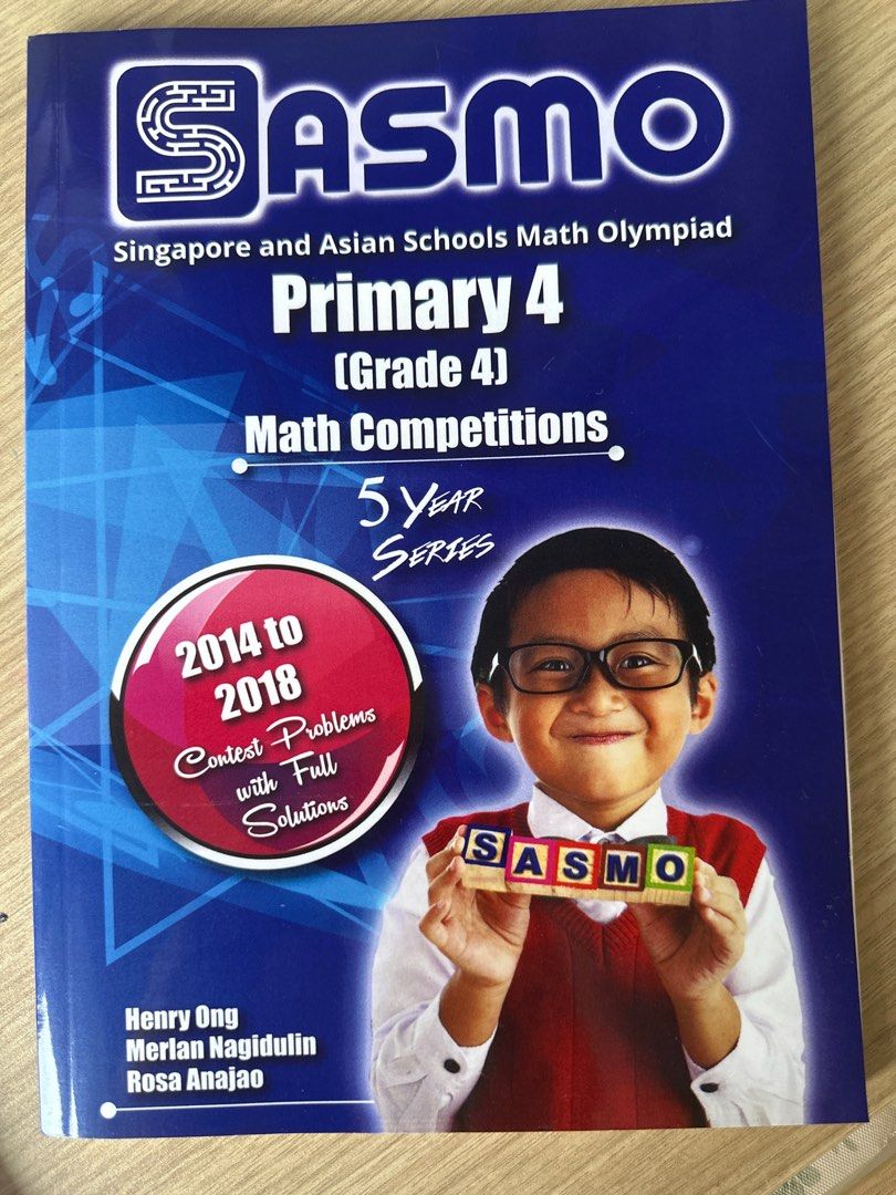 Math Compition Book SASMO Primary Math Competition Book, Hobbies & Toys, Books & Magazines ...