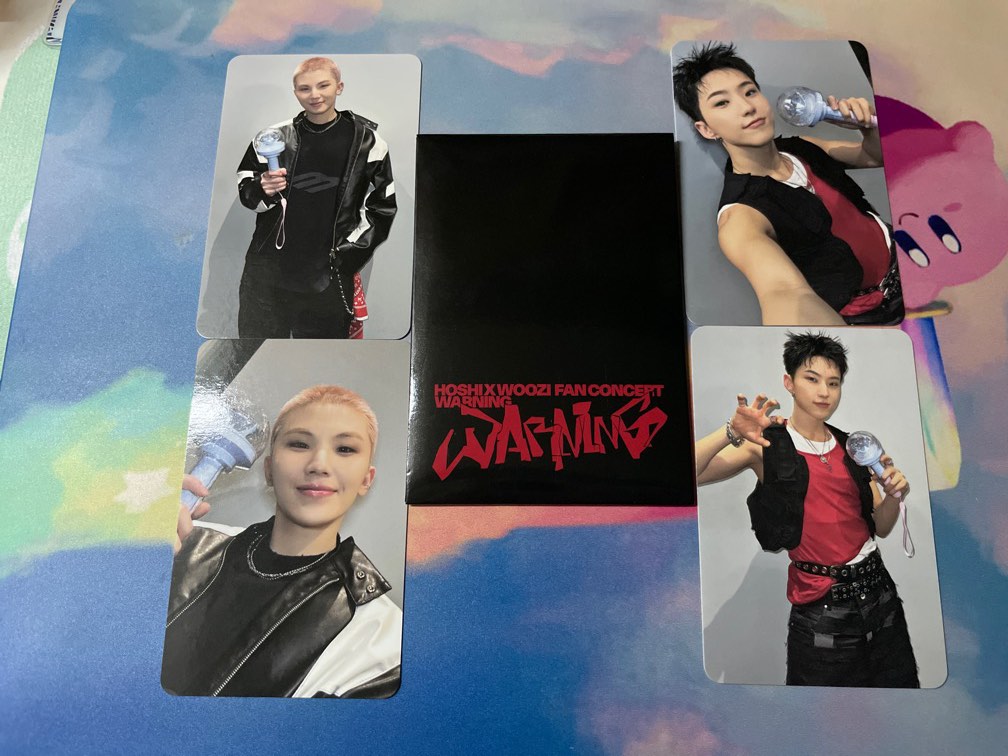 HOSHI X WOOZI WARNING トラックジャケット トレカ 1枚 ホシ ウジ トラック ジャケット WARNING H×W トレカ - メルカリ