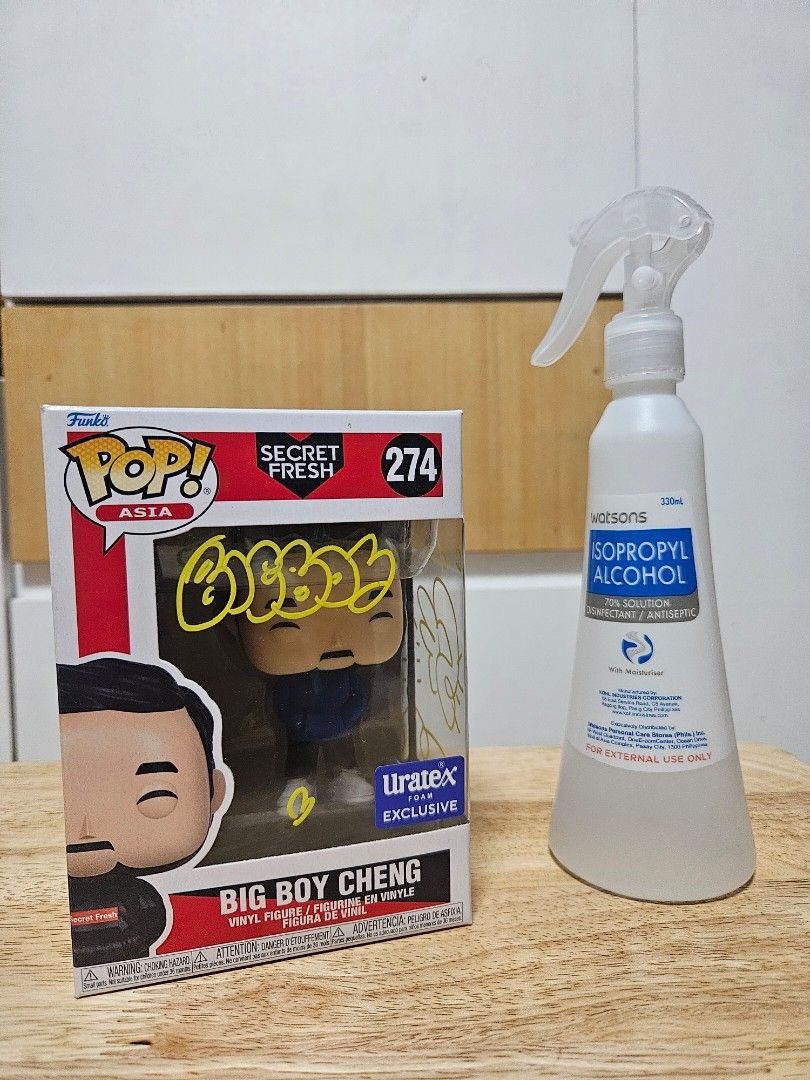Signed Big Boy Cheng Funko Pop limited (Category: Designer & Blind Box Toys) located in Mandaluyong City. Submitted by thefilipinopicker (Listing ID 1382158166, Image 2). Description: Signed limited Edition Big Boy Cheng Funko Pop.