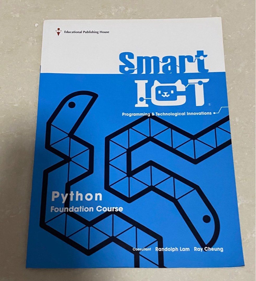 Smart ICT Python Foundation Course （分類：教科書）位於 Hong Kong。 由 jjkcute 提交（商品編號 1382190274，圖片 1）。簡介： 只寫咗10頁有啲係MC。