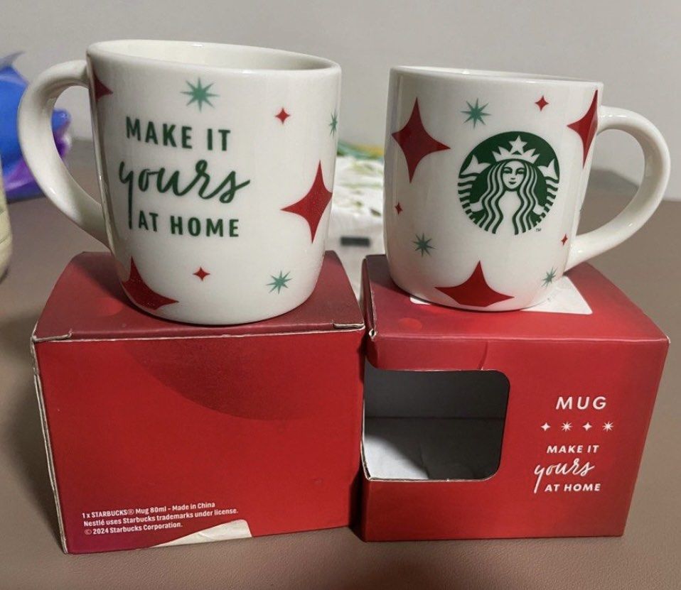Starbucks 'Make It Yours' Mug Set