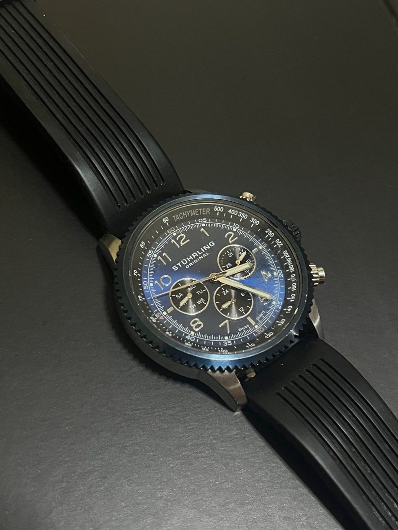 Stührling original - Watch (Category: Men's Watches) located in Pasig City. Submitted by makexup (Listing ID 1382209091, Image 1). Description: Bought in the US for P16,000 Krysterna Crystal Water Resistant.