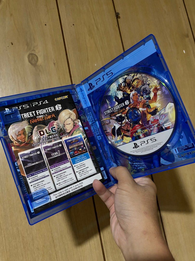 Street Fighter 6 Years 1-2 PS5 (Category: PlayStation) located in Binangonan. Submitted by Gaby_Marcy (Listing ID 1382230454, Image 3). Description: PS5 Street Fighter 6 Years 1-2 Fighters Edition with unused code good as new location: Binangonan payment: GCash or Metrobank shipping: Lalamove or LBC.