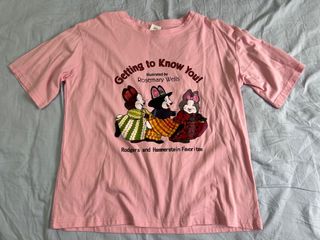 粉紅色圖案t恤64237342847875110