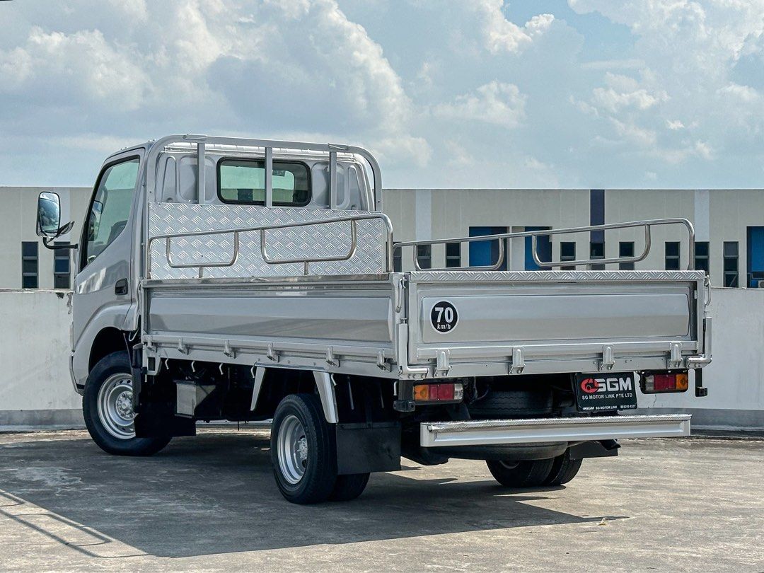 Toyota Dyna 150 (Category: Used Commercial Vehicles for Sale) located in Singapore. Submitted by sgmpteltd (Listing ID 1359750666, Image 3). Description: ☎️ Ryan - 9888 8619 Toyota Dyna 150 𝑹𝒆𝒈: 27/01/2016 Pre-Owned 10ft Lorry with Full checker-plated base! Worth to buy & Renew COE by then! Reliable, Powerful & Healthy Engine! Low Mileage and Well-Maintained Condition. High Trade In! Contact Now for More Details or to Schedule a Viewing! 𝑳𝒐�
