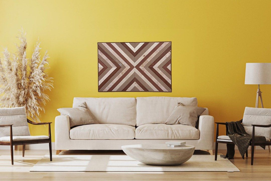 Wall wooden frame