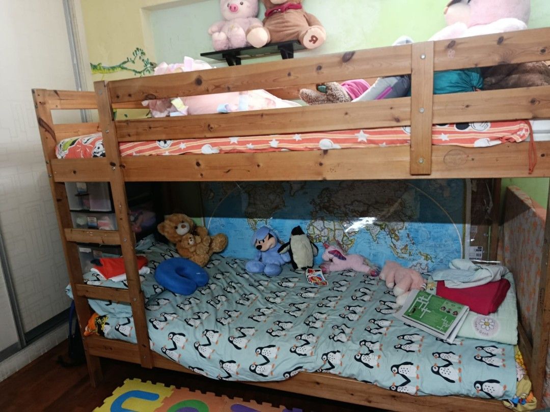 Wooden Bunk Bed - Great Condition