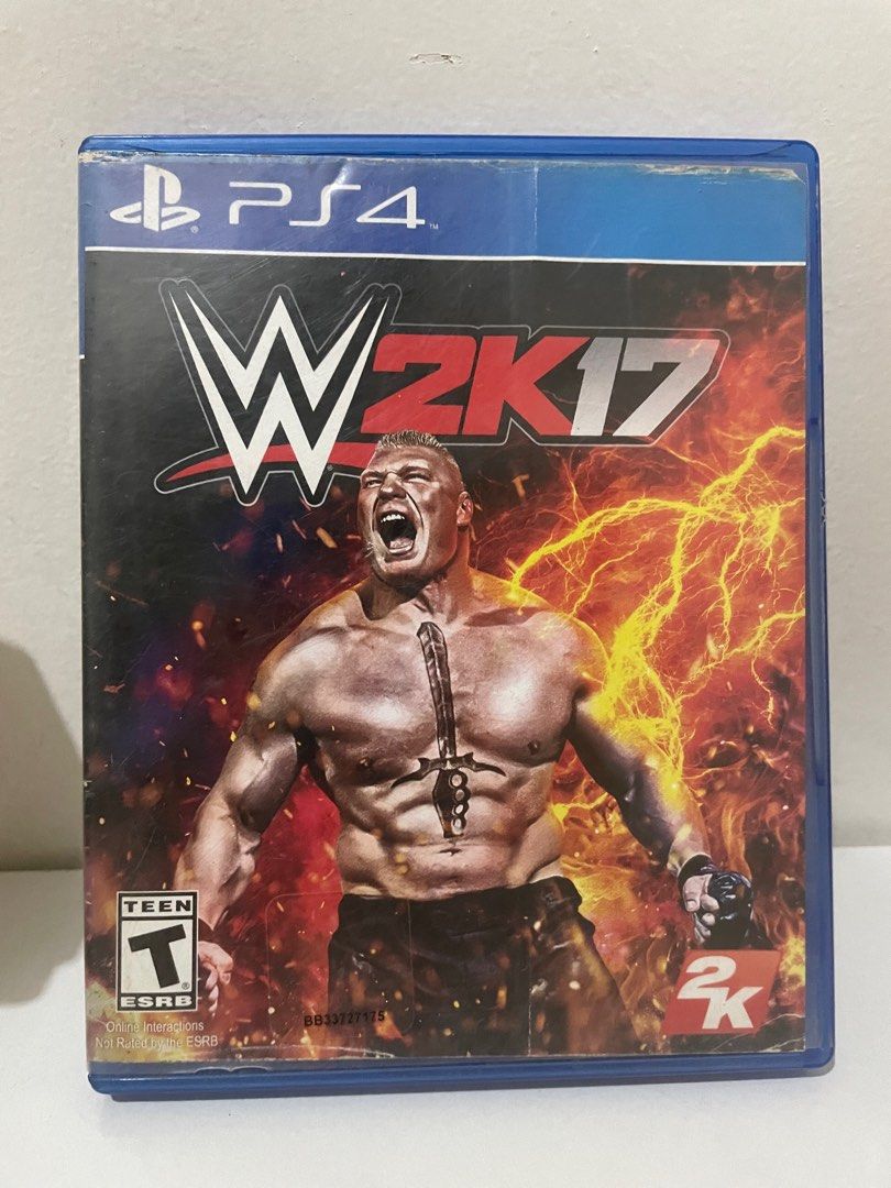 WWE 2K17 PS4 (Category: PlayStation) located in Digos. Submitted by schlawg_y2k (Listing ID 1382224811, Image 1). Description: .