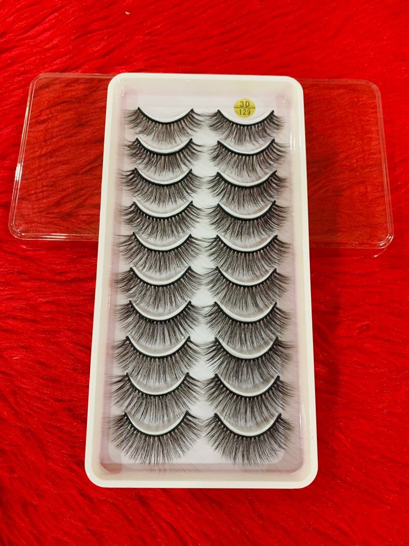 10 pairs false eyelashes (Category: Makeup) located in Quezon City. Submitted by jaianaapura (Listing ID 1382386452, Image 2). Description: .