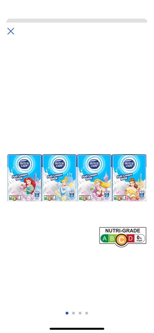 16 packets Dutch Lady Full Cream Milk - Disney Princess Edition, Babies ...