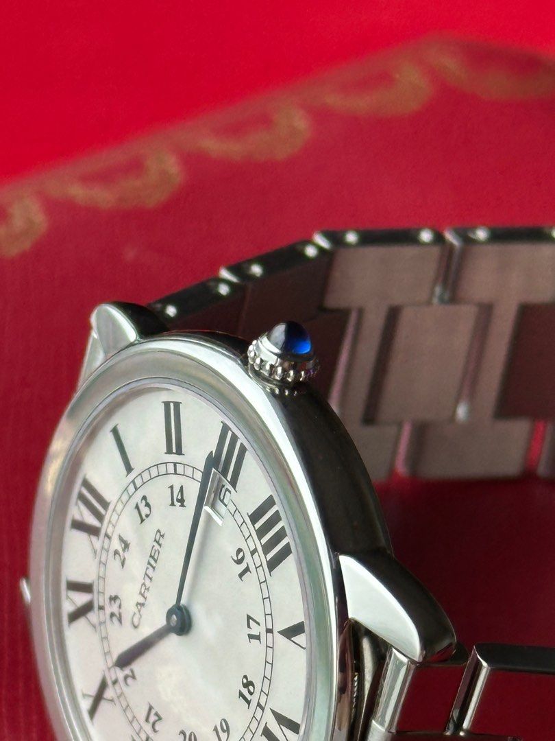 2023 Cartier Ronde 36mm (Category: Luxury Watches) located in Quezon City. Submitted by 6.oclock.ph (Listing ID 1382485455, Image 3). Description: Cartier Ronde on Steel! Condition is MINT Year 2023 with Box,Card Date Window on 3O’CLOCK Solo model | 36mm size Reference # W6701005 Price - 178,000 Open for authentication & meetups.