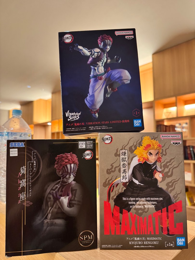 鬼滅之刃 日本限定火柱 猗窩座, 興趣及遊戲, 玩具 & 遊戲類 - Carousell