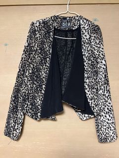 豹紋雪紡外套 - Made in Korea64205551125633110