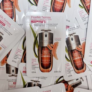 [現貨] Clarins 最新版第2代 Double Serum Light sample tester 輕盈版賦活雙精華 雙萃精華 片裝 旅行裝 試用裝64225598891907110