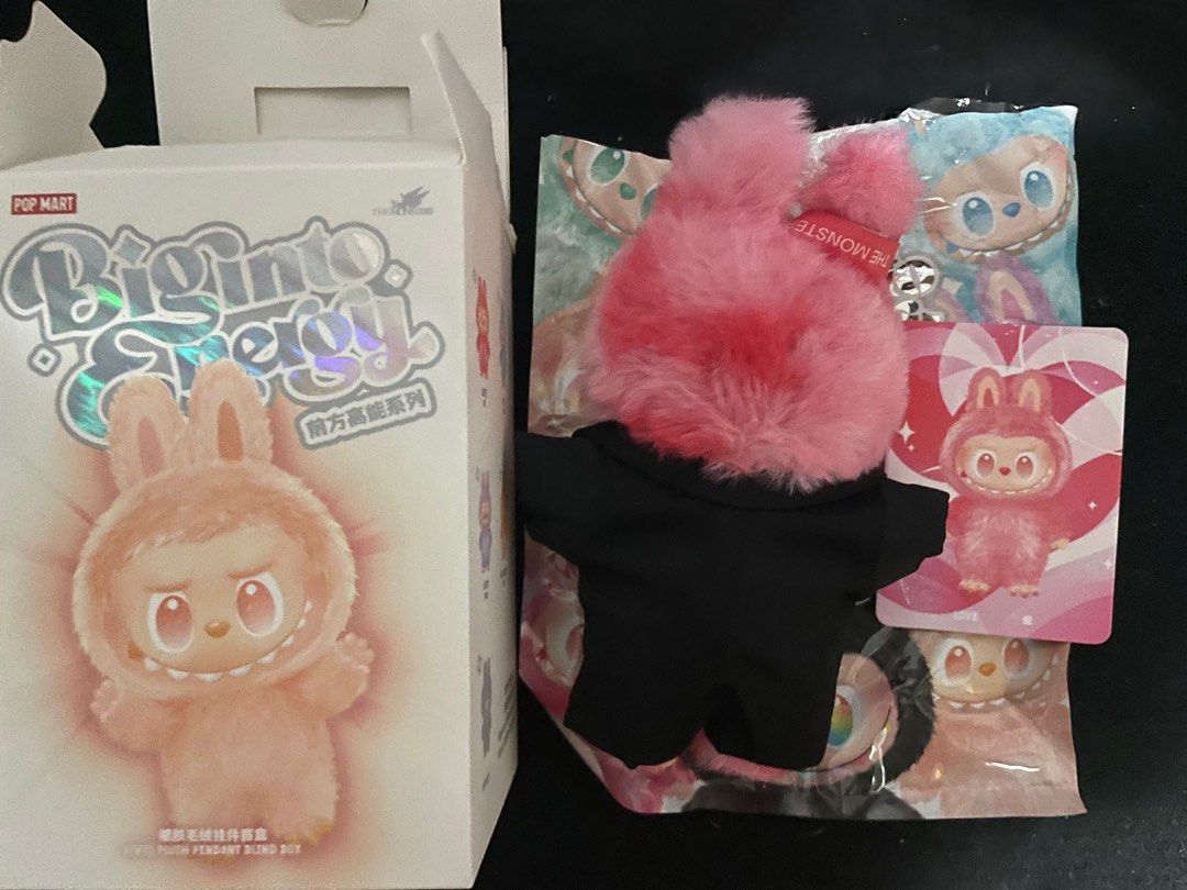 POPMART LABUBU ラブブ前方高能系列 3.0 Loyalty POPMART LABUBU 3.0 THE MONSTERS前方高能系列-搪膠毛絨吊飾盲盒