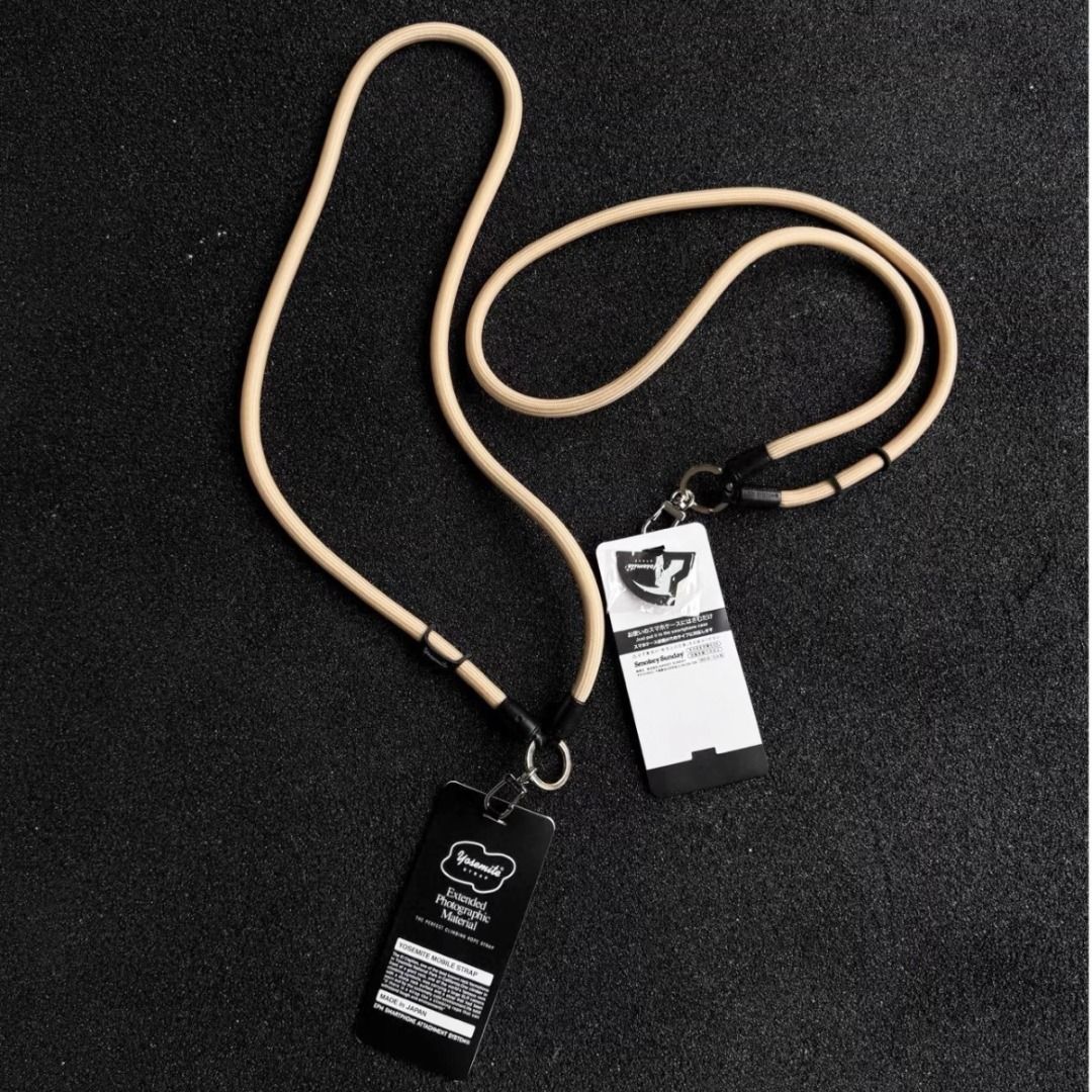 スマホアクセサリー YOSEMITE MOBILESTRAP LEATHER/HUNTERKHAKI _yosemite_mobile_strap_leather