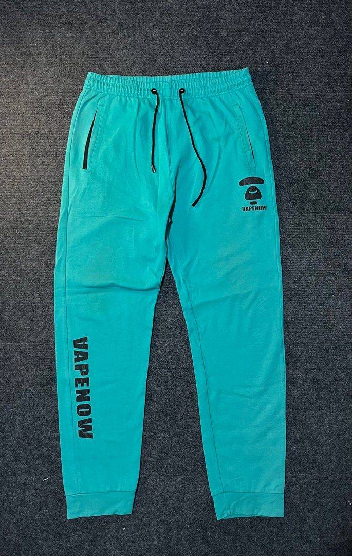 AAPE TECHFLEECE JOGGER (Category: Joggers) located in Cabiao. Submitted by lumangdamitan (Listing ID 1382454350, Image 1). Description: • AAPE TECHFLEECE JOGGER Price: ₱550🏷️ ▪️Dimensions Size: Xl W: 32-36 L: 41 Leg Opening: 7 Condition: As New Color rate: 10/10 Issue: No issue📌.