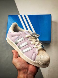 Adidas superstar pink For Sale Footwear Carousell Singapore