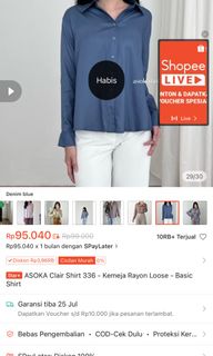 (Kategori: ) berada di . Dikirim oleh wearbycherriie (ID iklan 1382472770, Gambar 1). Deskripsi: .