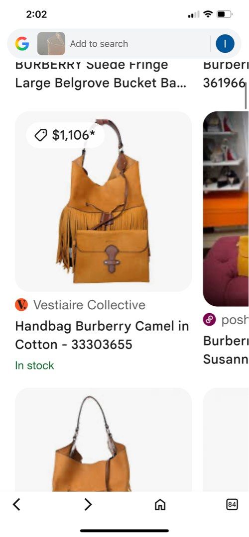 Authentic Burberry (Category: Luxury Bags & Wallets) located in Roxas City. Submitted by lynngreyartillero (Listing ID 1382358231, Image 2). Description: Authentic Burberry with tags and code😍😍😍 Like new pa to😍😍 sign of used only✅✅✅ Kaya pala subrang ganda nito😍😍😍 Offer your price mga madam ang maka tarungan lng😍😍.